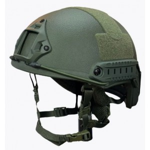 Баллистический шлем БР1 Fast Ops-Core с системой Team Wendy олива
